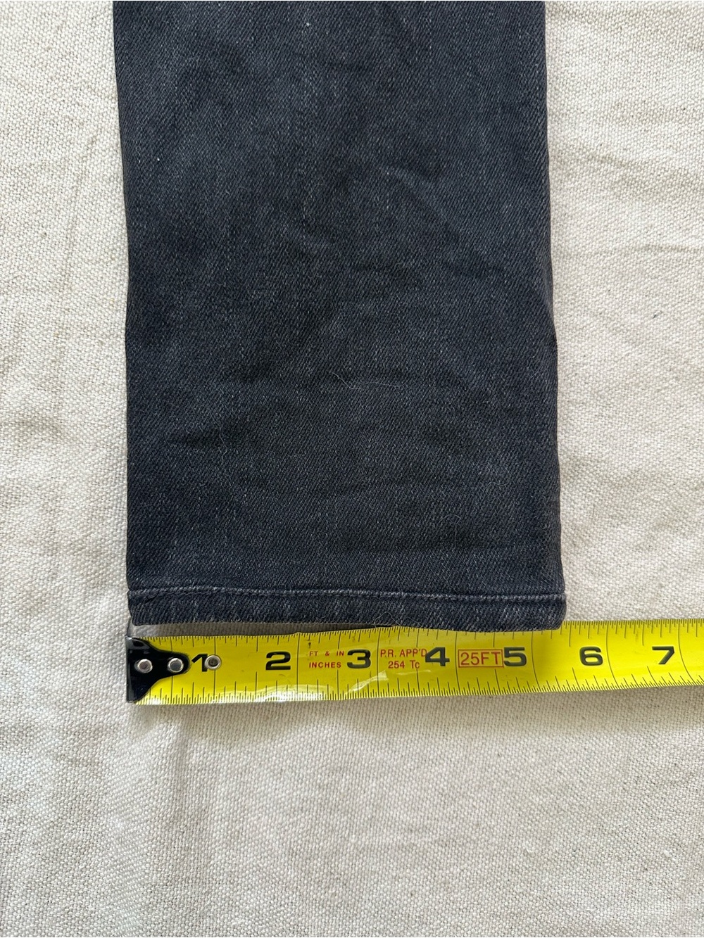 rag & bone / JEAN for Intermix Skinny Jeans Size 27 Black Distressed - Picture 9 of 16